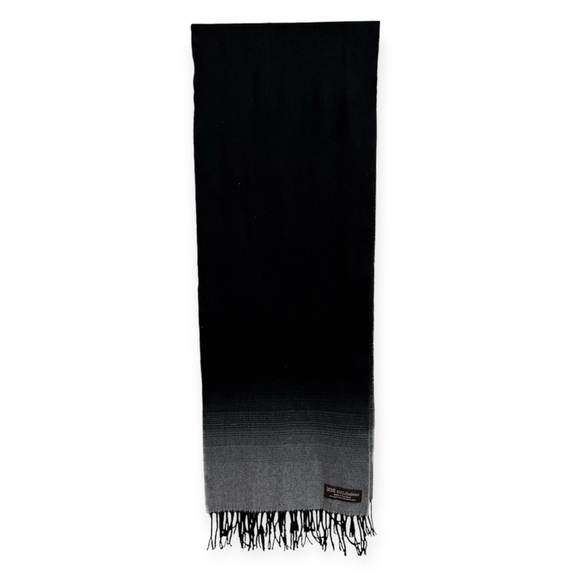 100% Cashmere Ombre Made In Scotland Scarf - Picture 1 of 7